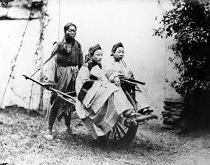 Taxi a Carriola di Shanghai, c.1870s